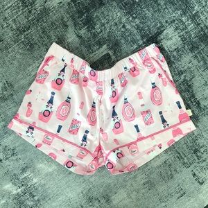 MUNKI MUNKI Rosé Satin PJ Shorts 🥂